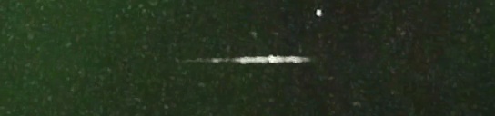 Unprocessed fireball image