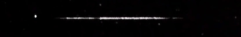 Unprocessed fireball image