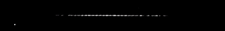 Processed fireball image