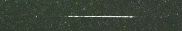 Unprocessed fireball image