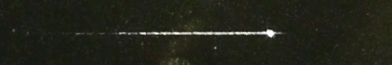 Unprocessed fireball image