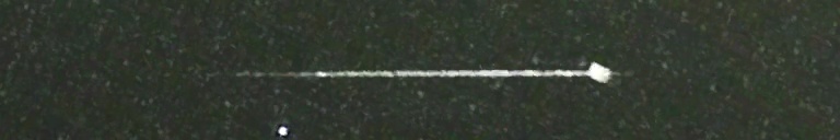 Unprocessed fireball image