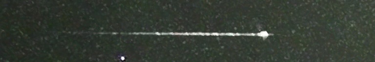 Unprocessed fireball image