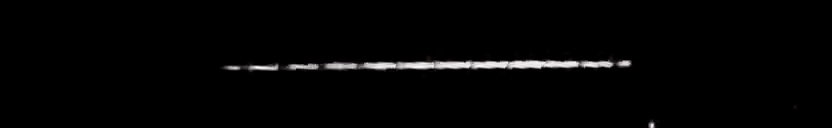 Unprocessed fireball image