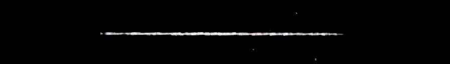 Processed fireball image