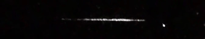 Unprocessed fireball image