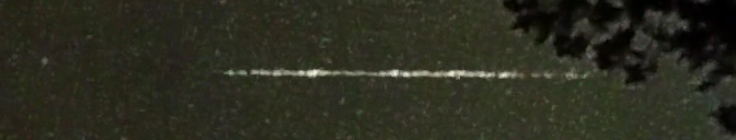 Unprocessed fireball image