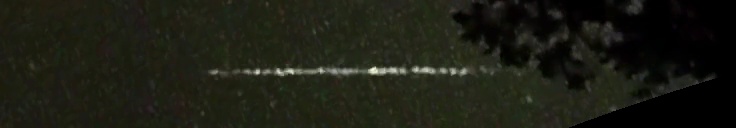 Unprocessed fireball image