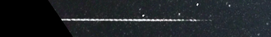 Unprocessed fireball image