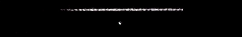 Unprocessed fireball image