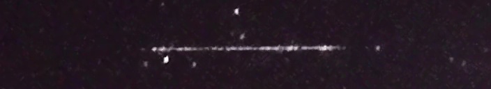 Unprocessed fireball image