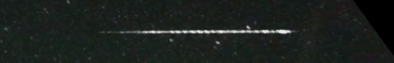 Unprocessed fireball image