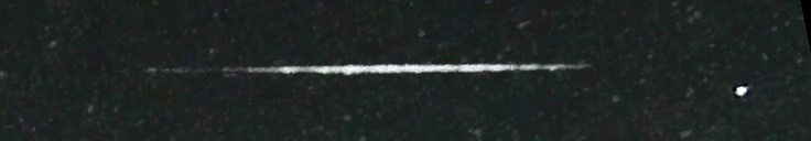 Unprocessed fireball image