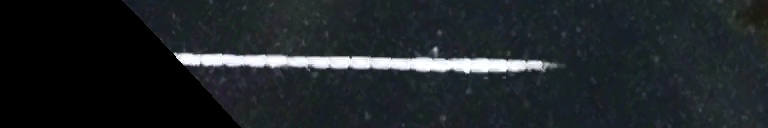 Unprocessed fireball image