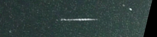 Unprocessed fireball image