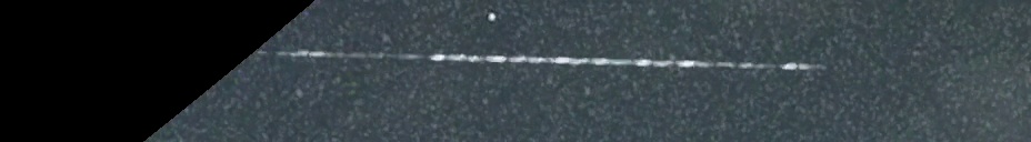 Unprocessed fireball image