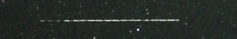 Unprocessed fireball image