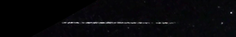 Unprocessed fireball image