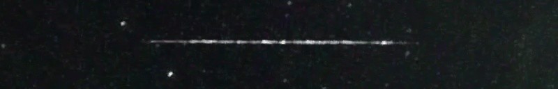 Unprocessed fireball image