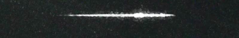 Unprocessed fireball image