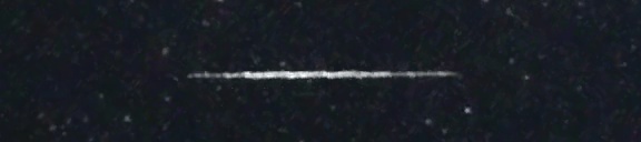 Unprocessed fireball image