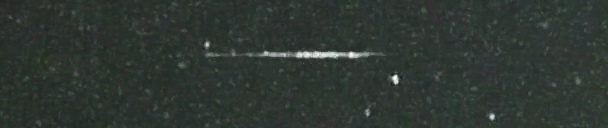 Unprocessed fireball image