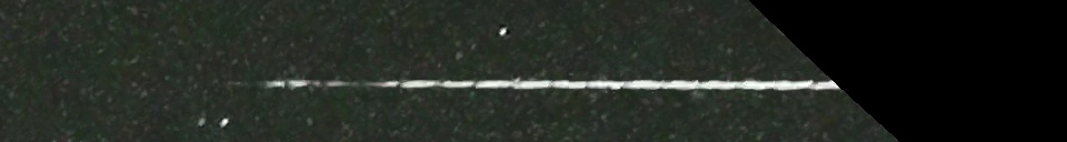 Unprocessed fireball image