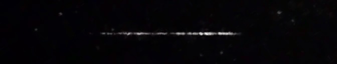 Unprocessed fireball image