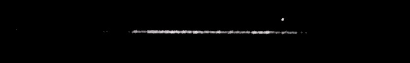 Processed fireball image