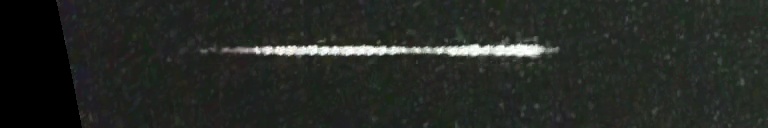 Unprocessed fireball image