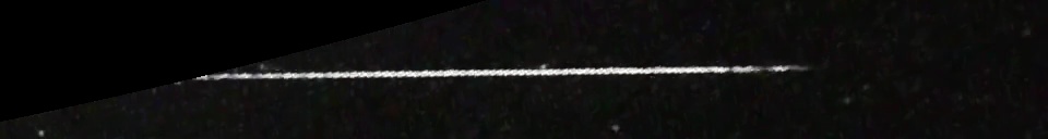 Unprocessed fireball image