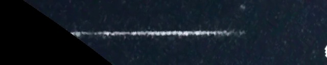 Unprocessed fireball image