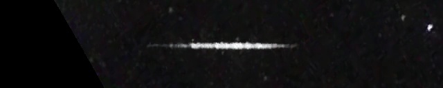 Unprocessed fireball image