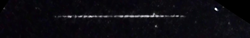 Unprocessed fireball image