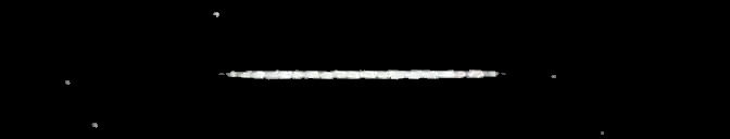 Processed fireball image