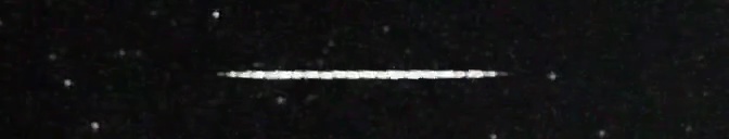 Unprocessed fireball image