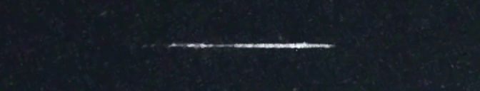 Unprocessed fireball image