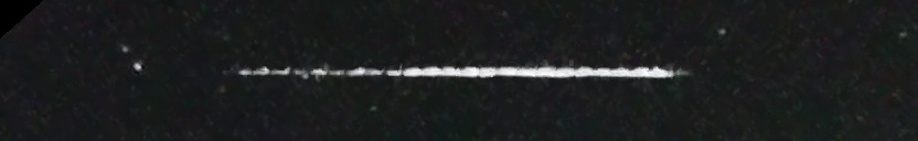 Unprocessed fireball image