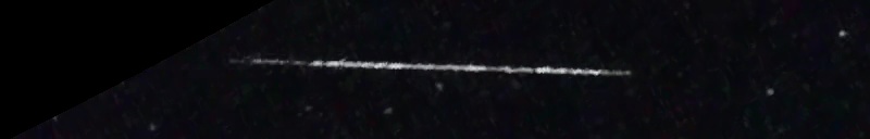 Unprocessed fireball image