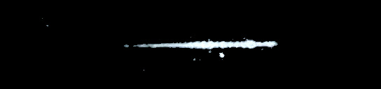 Processed fireball image