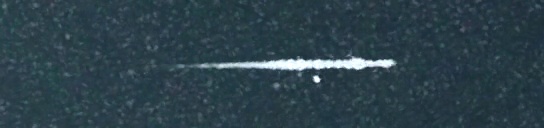 Unprocessed fireball image