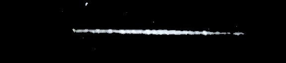 Processed fireball image