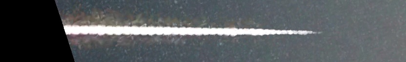 Unprocessed fireball image