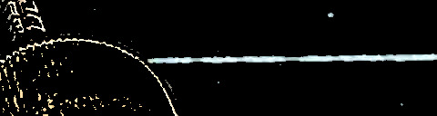 Processed fireball image