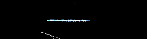 Processed fireball image