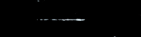 Processed fireball image