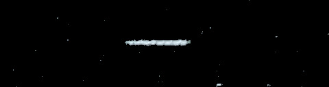 Processed fireball image