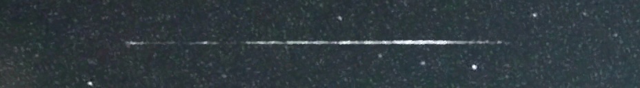 Unprocessed fireball image