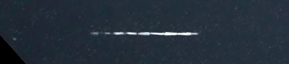 Unprocessed fireball image