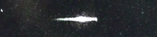 Unprocessed fireball image